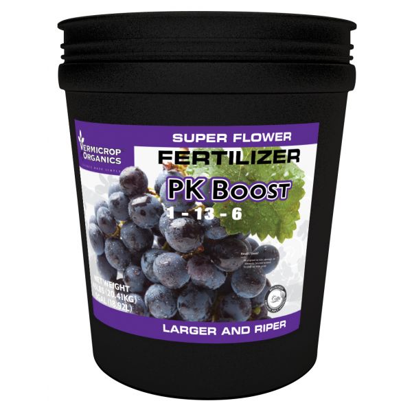 Vermicrop PK Boost Super Flower Fertilizer 5 Gallon