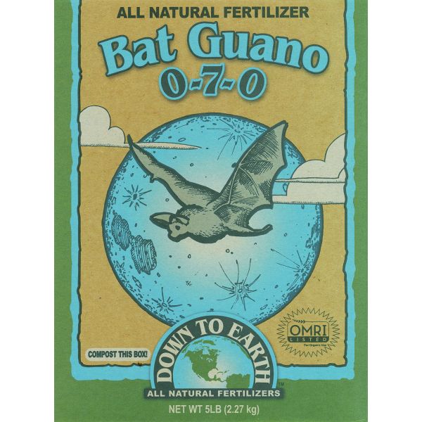 Down To Earth High Phosphorus Bat Guano - 5 lb