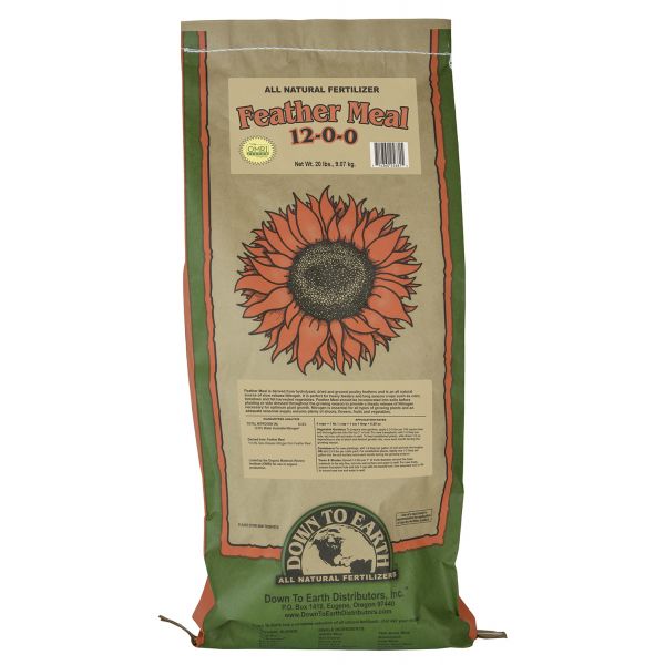 Down To Earth Feather Meal - 20 lb