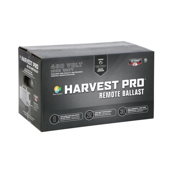 Harvest Pro Switchable 1000 Watt Ballast  - 480 Volt