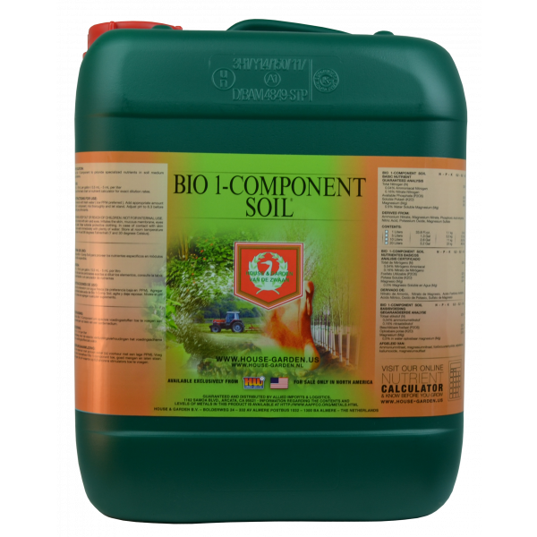 House & Garden Bio 1-Comp -- 10 Liters