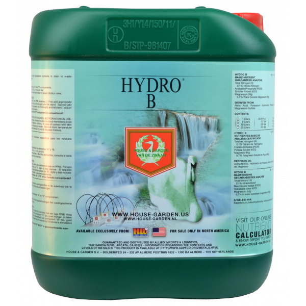 House & Garden Hydro B -- 5 Liters