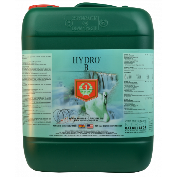 House & Garden Hydro B -- 10 Liters