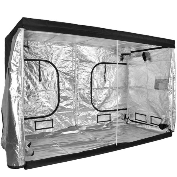 iPower 120"x60"x78" Hydroponic Water-Resistant Grow Tent with Removable Floor Tray for Indoor Seedling Plant Growing