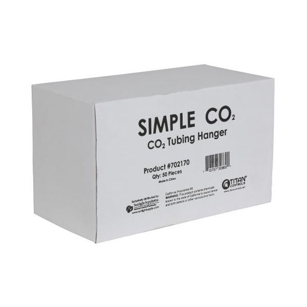 Titan Controls Simple CO2 Tubing Hanger, Pack of 25 Pieces