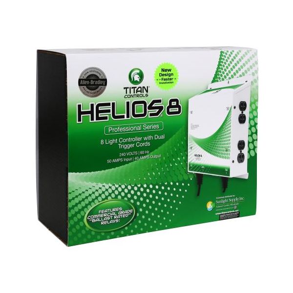 Titan Controls Helios 8 - 8 Light 240 Volt Controller with Dual Trigger Cords