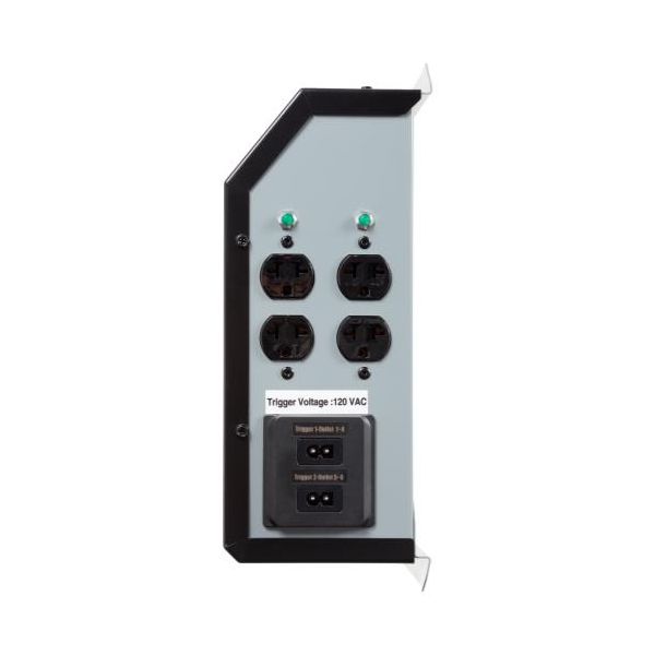 Titan Controls Spartan Series Metal 8 Light Controller 240 Volt w- Dual Trigger Cords - Universal Outlets