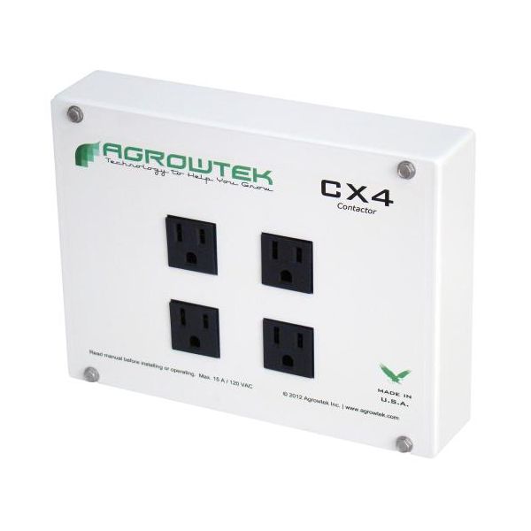 Agrowtek CX4 Quad Outlet Contactor 15A-120V