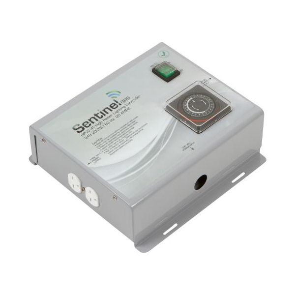 Sentinel GPS HPLC-4T High Power Lighting Controller 4 Outlet with Integrated Timer