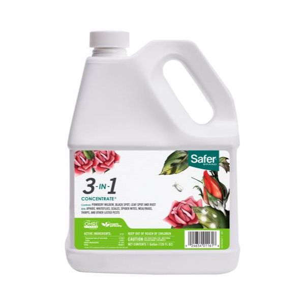 Safer 3-in-1 Garden Spray Conc. Gallon