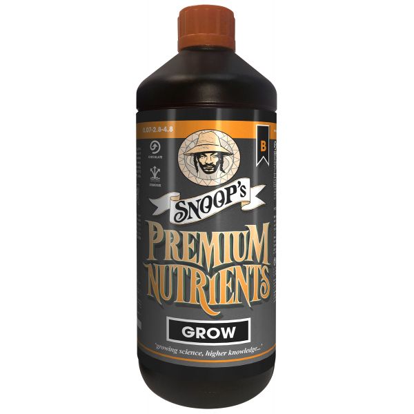 Snoop's Premium Nutrients Grow B Circulating 1 Liter (Hydro Recirculating)