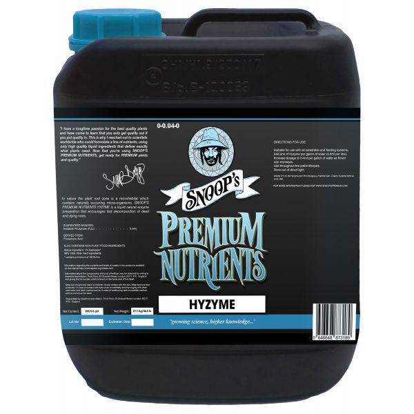 Snoop's Premium Nutrients Hyzyme 20 Liter