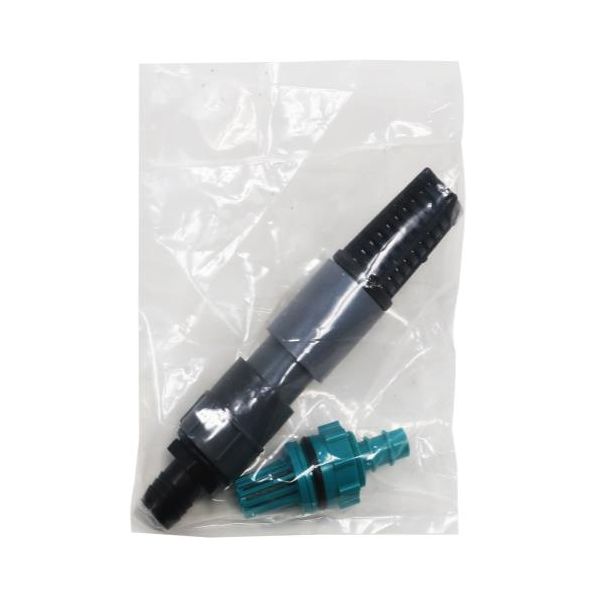 Hydro Flow Gray & Teal Fitting Kit Adapter