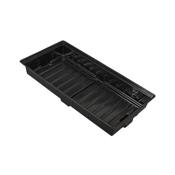 Easy Clean ABS Black Tray, Outer Dimension (2 ft x 4 ft)