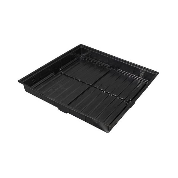 Easy Clean ABS Black Tray, Outer Dimension (3 ft x 3 ft)