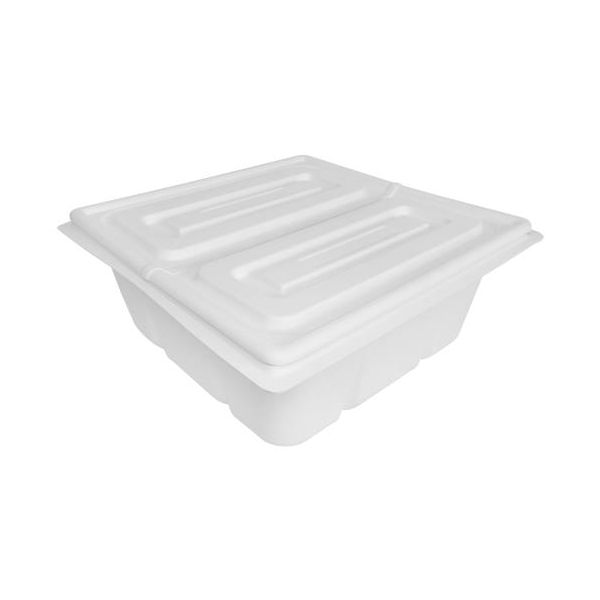 Flo-n-Gro 30 Gal Res Lid (2 Pieces) - White