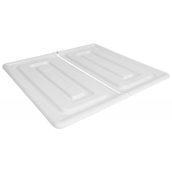 Flo-n-Gro 100 Gal Res Lid (2 Pieces) - White