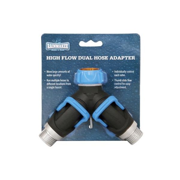 Rainmaker High Flow Dual Hose Adaptor Outlet