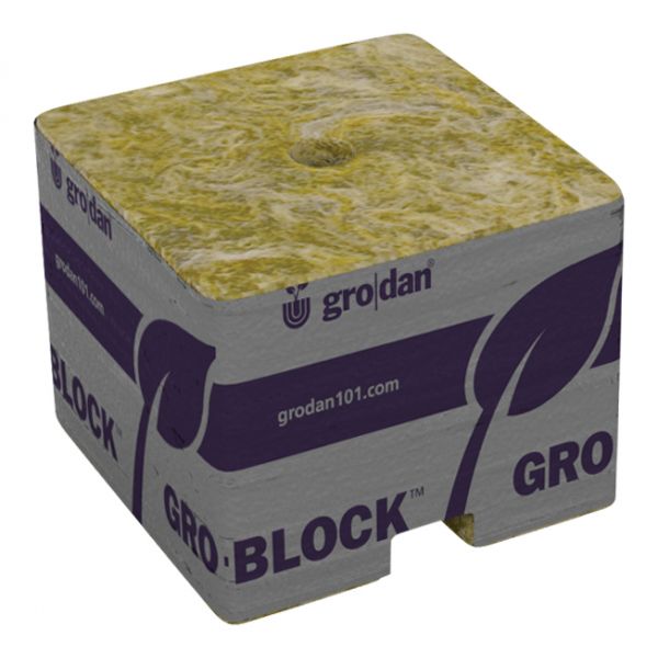 Grodan PRO Starter Mini-Blocks 1.5 in Unwrapped, case of 50