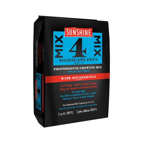 Sunshine Mix # 4 with Mycorrhizae 3.0 cu ft