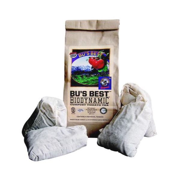 Bu's Brew Biodynamic Compost Tomato Tea 4-Pack