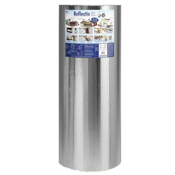 Reflectix 400-sq ft Reflective Roll Insulation (48-in W x 100-ft L) Bubble Film Wrap