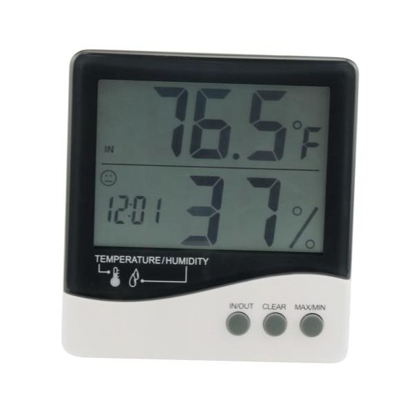 Grower's Edge Large Display Thermometer - Hygrometer