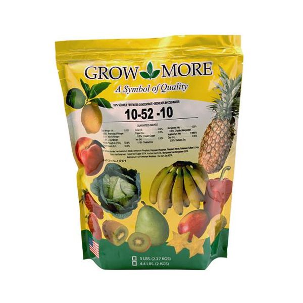 Grow More Water Soluble (10-52-10) 5 lb
