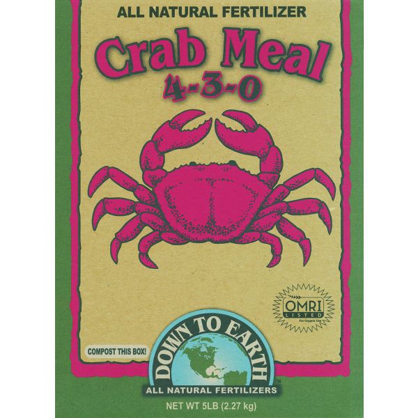Down To Earth Crab Meal - 5 lb