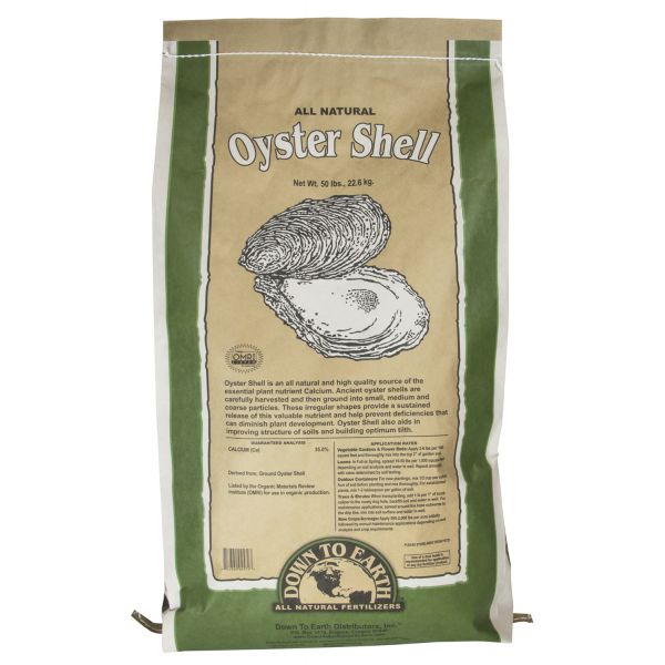 Down To Earth Oyster Shell - 50 lb