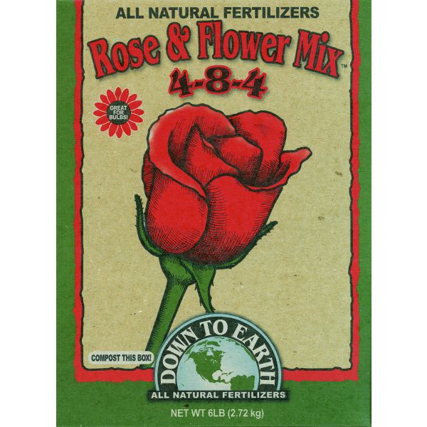 Down To Earth Rose & Flower Mix - 6 lb