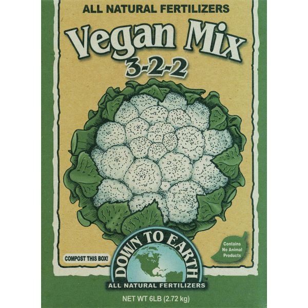 Down To Earth Vegan Mix - 6 lb