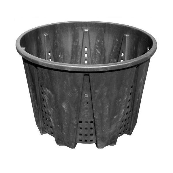 Gro Pro Premium Anti-Spiraling Black Round Pot 180 L - 48 Gal