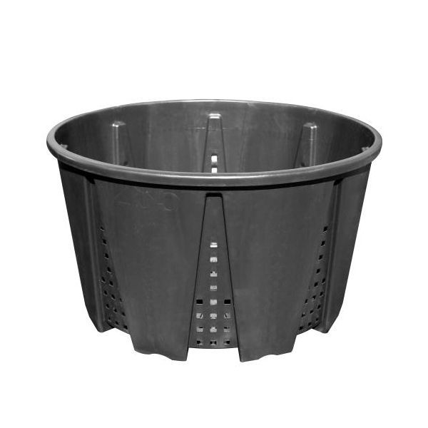 Gro Pro Premium Anti-Spiraling Black Round Pot 285 L - 75 Gal