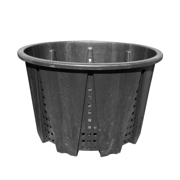 Gro Pro Premium Anti-Spiraling Black Round Pot 375 L - 99 Gal