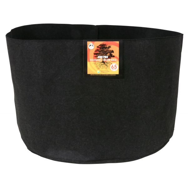 Gro Pro Essential Round Fabric Pot 65 Gallon