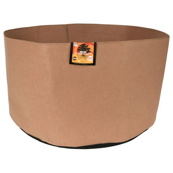 Gro Pro Essential Round Fabric Pot-Tan 200 Gallon