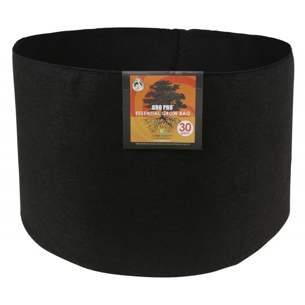Gro Pro Essential Round Fabric Pot 30 Gallon