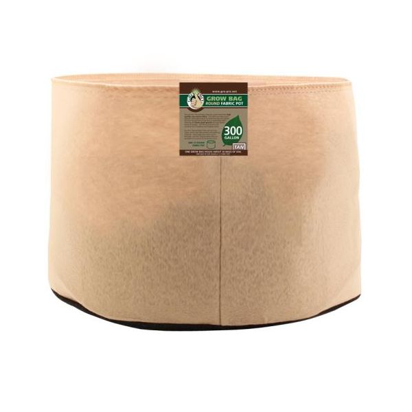 Gro Pro 300 Gallon Round Fabric Pot-Tan
