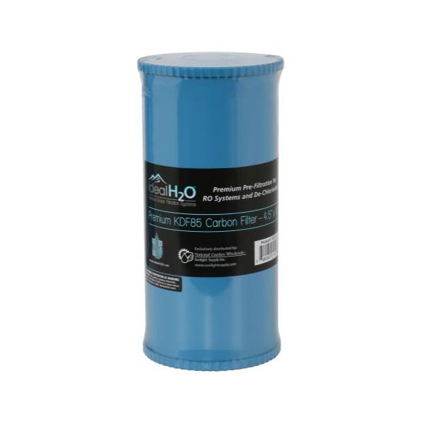 Ideal H2O Premium KDF85 Carbon Filter - 4.5 in x 10 in