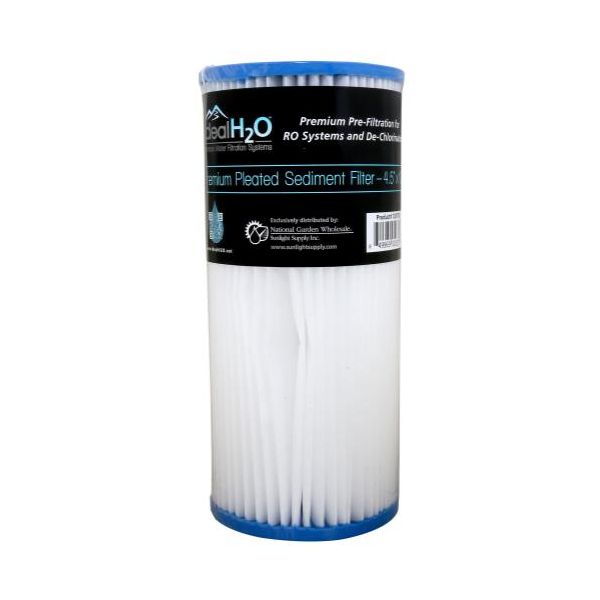 Ideal H2O Premium Pleated Sediment Filter 4.5 in x 10 in