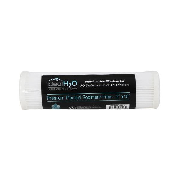 Ideal H2O Premium Pleated Sediment Filter 2 in x 10 in