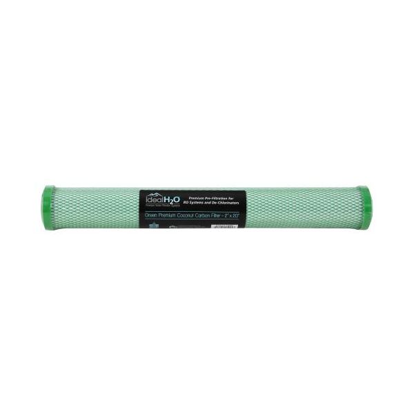 Ideal H2O Premium Green Coconut Carbon Filter - 2 in x 20 in