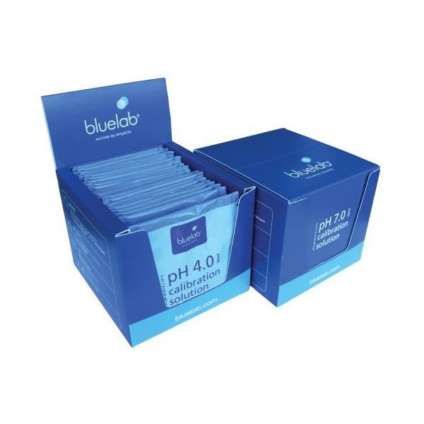 Bluelab pH 4.0 Calibration Solution 20 ml Sachets, Pack of 25 Pieces