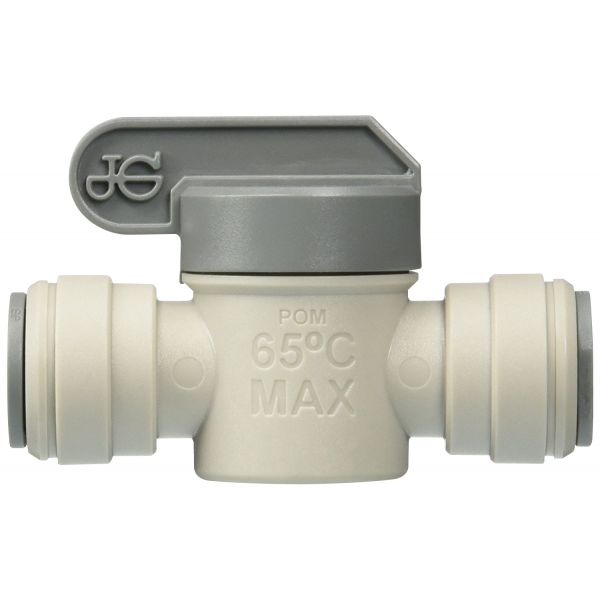 Ideal H2O JG Quick Connect Fitting Inline Shut Off Valve 12 in