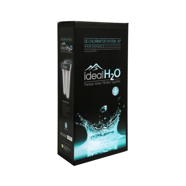 Ideal H2O De-Chlorinator System w- Coconut Carbon Filter  - 2,800 GPD
