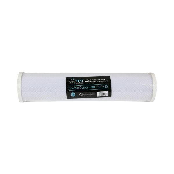 Ideal H2O Coconut Carbon Filter - 4.5 in x 20 in