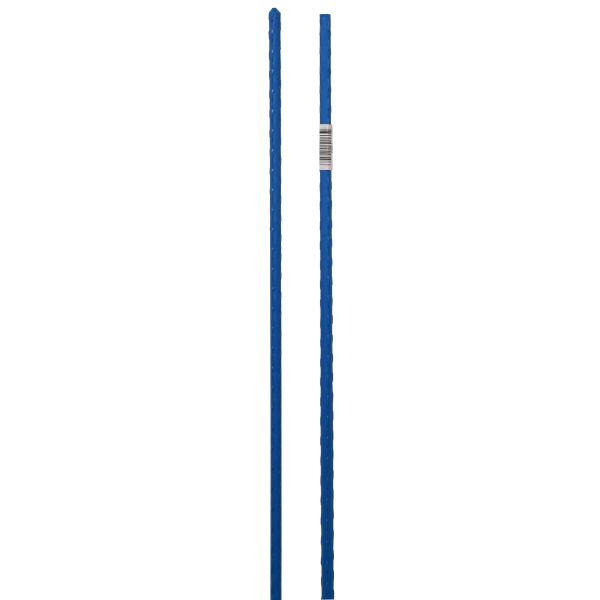 Grower's Edge Deluxe Steel Stakes 5-16 in Diameter 4 ft - Blue, Pack of 20 Pieces