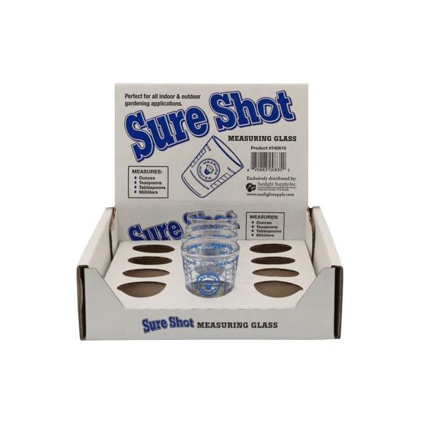 Measure Master Sure Shot Measuring Glass 1.5 oz, Pack of 12 Pieces