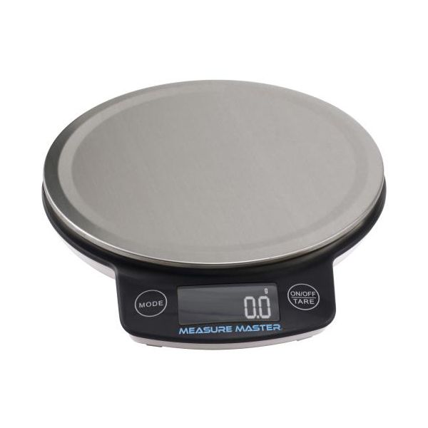 Measure Master Digital Scale w- 1.88 L Bowl (3kg) - 3000g Capacity x 0.1g Accuracy